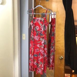 Floral summer dress! Never worn with tags